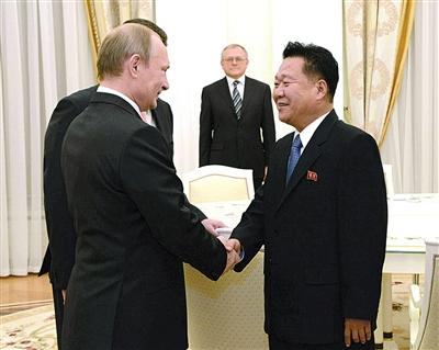 普京邀请金正恩访俄